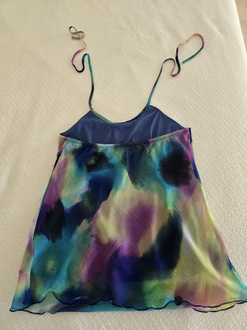 Multi-Color Halter Neck Cami Top - Picture 4 of 4